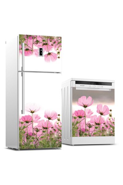 Tilki Dünyası Refrigerator And Dishwasher Set Sticker 0019