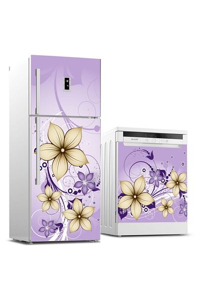 Tilki Dünyası Refrigerator And Dishwasher Set Sticker 0032