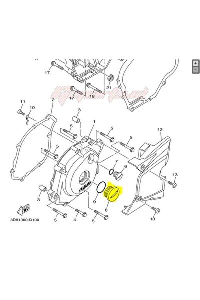 Yamaha ** Ybr 125 Tapa