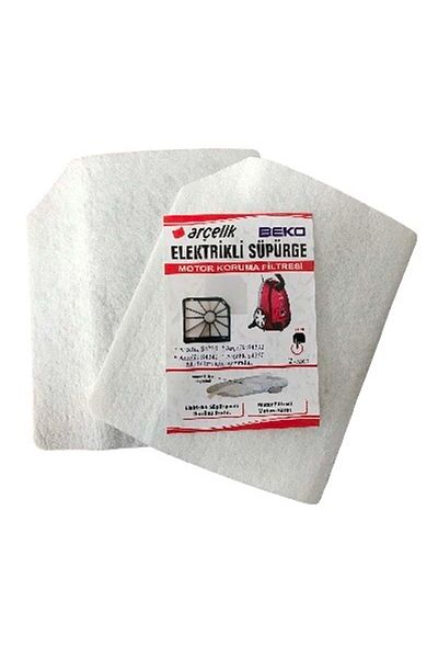Arçelik 4240 Model Vacuum Cleaner - Motor Protection Filter Set of 2, Original