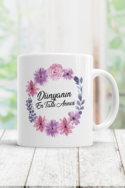 WixelArt Dünyanın En Tatlı Annesi Kupa Bardak