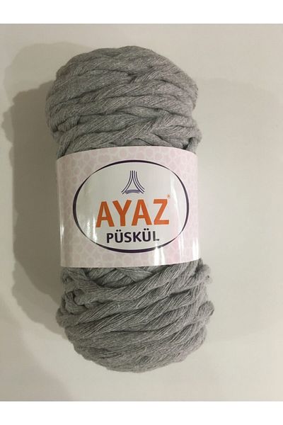 Ayaz Φούντα Macrame Twine 1195 Γκρι