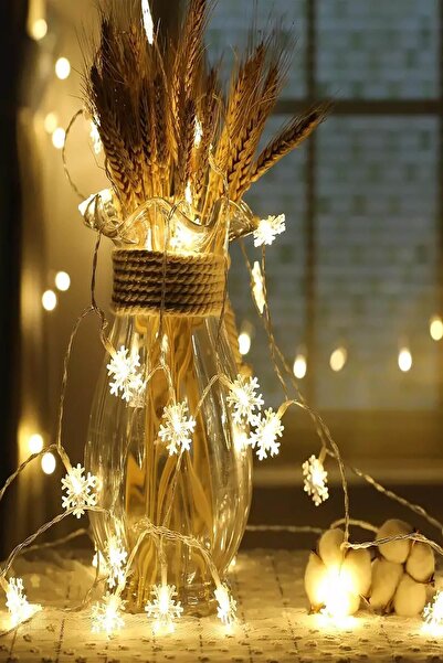 TechnoSmart Dekoratif Kar Tanesi Model Şerit Led (30'lu)