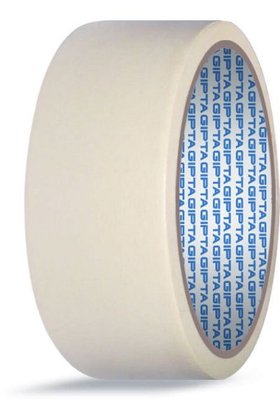 Gıpta Paper Masking Tape (crepe Tape) 25mm X 40 Mt (Pack of 6) F2602
