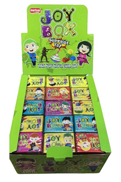 Mertsan Joy Box Süpriz Oyuncak Hediyel Sakız 4 gr /*60 Adet