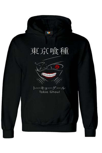 GALASHOP سويت شيرت بقلنسوة من Anime Tokyo Ghoull موديل 984