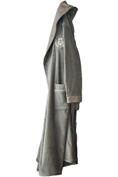 Ecocotton Казковий зелений чоловічий халат L