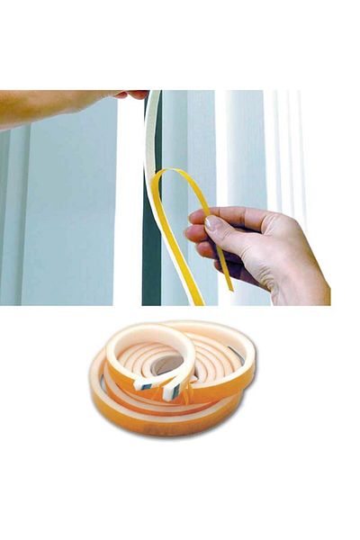 OMAK Self-Adhesive Thermal Insulation Sponge Window Tape 5 Pieces