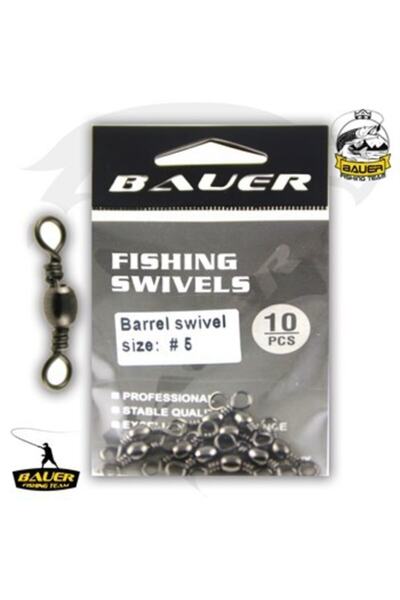 BAUER Fırdöndü Barrel Swilvel 10'lu Paket
