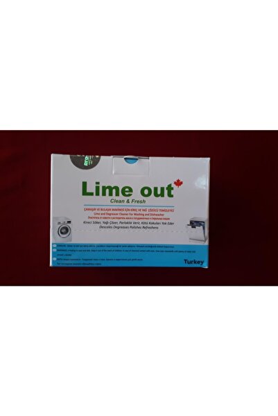 LİME OUT Çamaşır Ve Bulaşık Makinesi Temizleyici ( 10 Adet )
