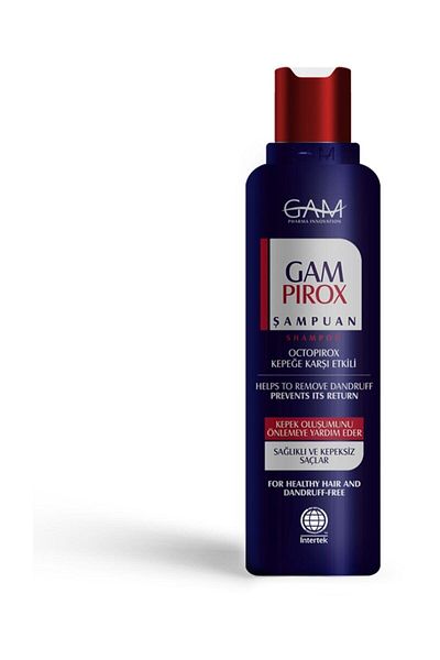 GAM 275ml Pirox Anti-Dandruff Shampoo - Helps Prevent Dandruff Formation and Scalp Dry