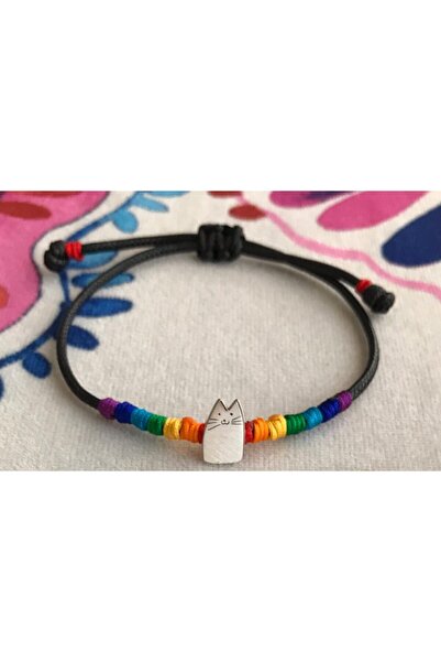 Roma Silvers Unisex Gümüş  Tontik Kedi Bileklik