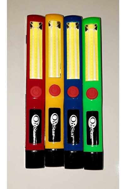 on star 99 5w Ultra Güçlü Çok Amaçlı Mıknatıslı 3 Fonksiyonlu Led El Feneri R...