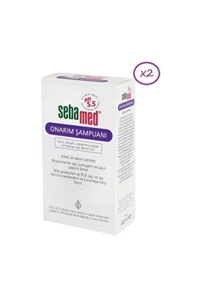 Sebamed 400 Ml Repair Shampoo - 2 Pieces