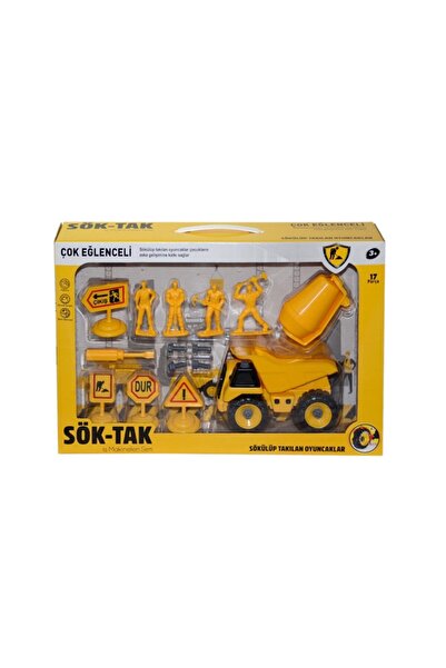 Genel Markalar Oyuncak Cnm14 Sök Tak Dozer ve Inşaat Seti 17 Parça 8680084577609