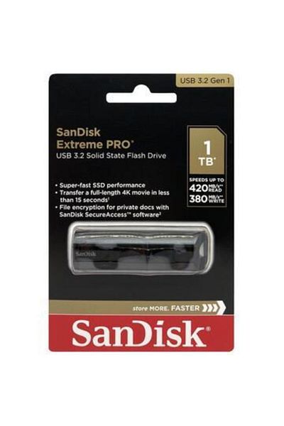 SanDisk Extreme Pro 1Tb USB 3.2 Flash Memory Sdcz880-1T00-G46