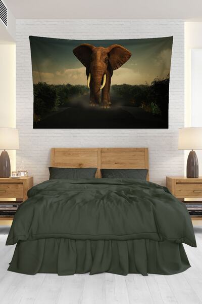 Vagonik Covor de perete elefant mistic 100 X 70