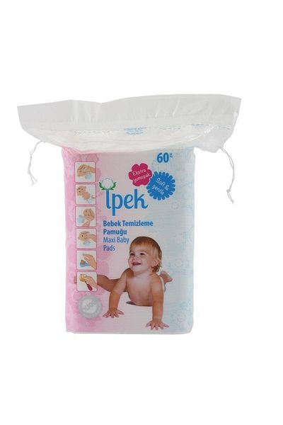 İpek Maxi Baby Cleaning Cotton 60 x 10 Pack