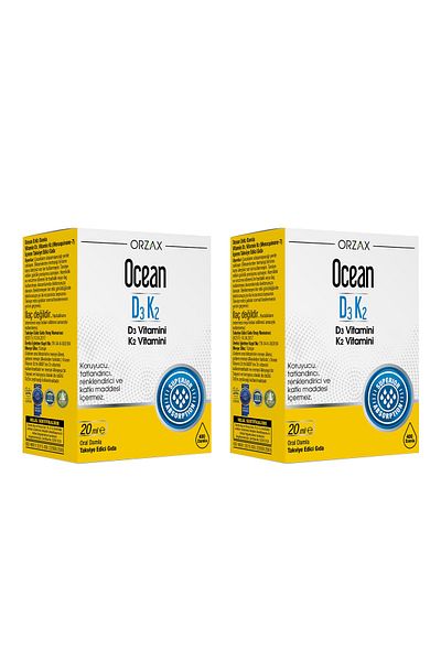 Ocean Vitamin D3 K2 - 2 Pieces