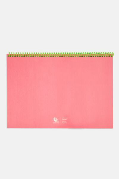 PK Design Contrasting Set Weekly Planners: Pink