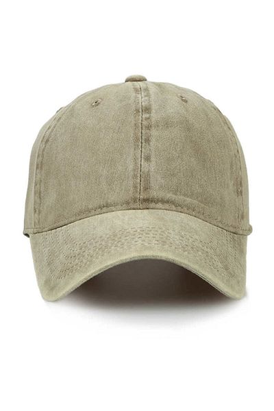 Orçun Özkarlıklı Unisex Khaki Cap Plain Hat