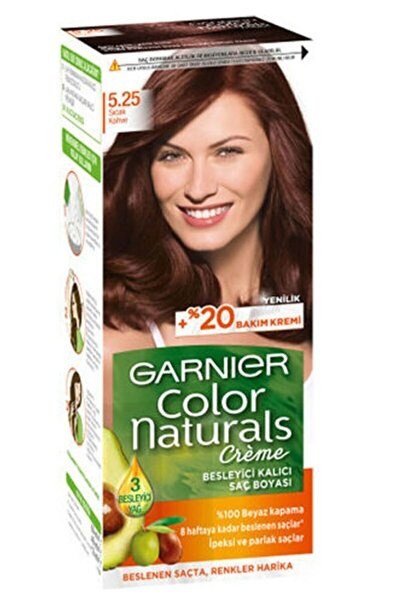 Garnier Color Naturals Saç Boyası - 5.25 Sıcak Kahve
