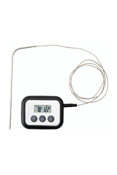 IKEA Fantast Et Termometresi Zaman Ölçer Siyah Trendexpress