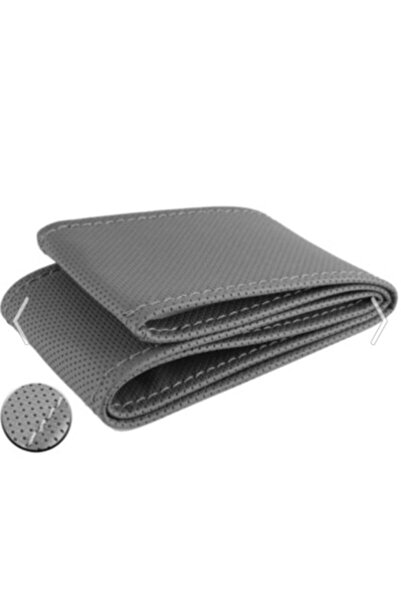 Momo Dikmeli Gri Direksiyon Kılıfı Vinteks Deri 1. Sınıf Kalite