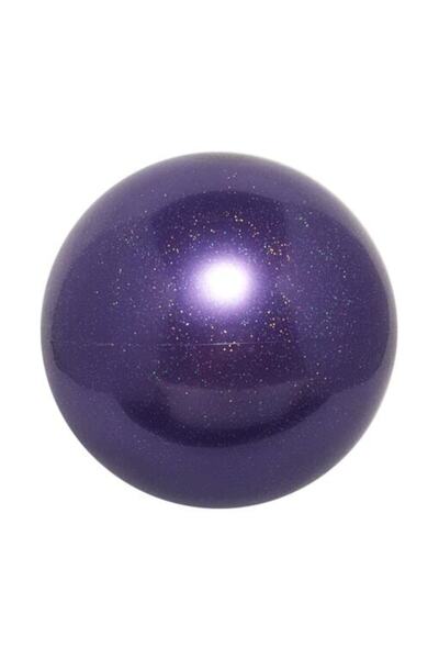 Gymo Jimnastik Topu 18 Cm Simli Mor