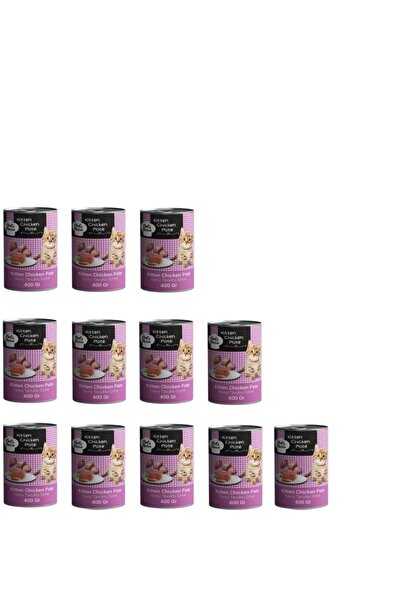 Chef's Choice Tavuklu Yavru Ezme Kedi Konservesi 400 Gr 12'li