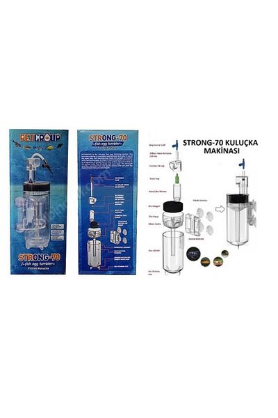 Strong 70 Egg Tumbler - Fish Incubator with Filter