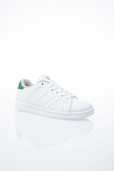 Pierre Cardin Pantofi sport casual damă Alb Verde Buc-10144