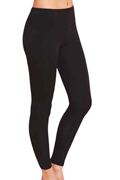 Güryıldız Crne Elastan ženske duge tajice - Altunkoza detaljno (11001)