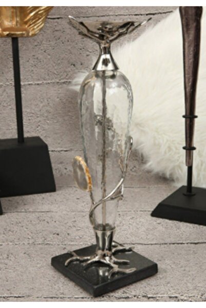 Evdema Ba-hem Dekoratif Cam Mumluk Büyük