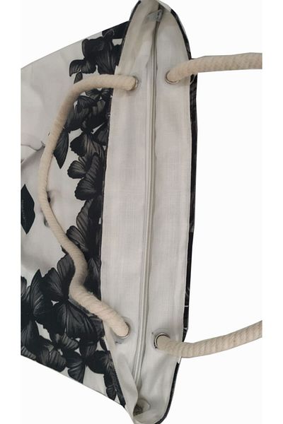 Alkan Homes Digital Printed Lined-zippered Multi-Purpose Bag