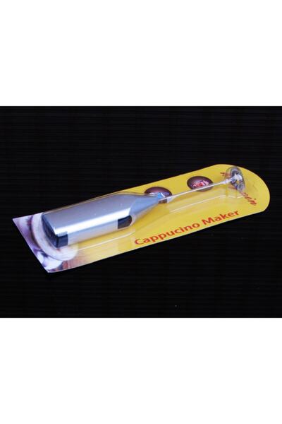 Genel Markalar El Mikseri Mini Pilli Kahve Karıştırıcısı Süt Köpürtücü Portat...