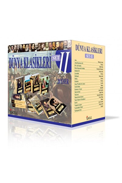 İskele Yayıncılık Dünya Klasikleri 2 (20 Kitap Kutulu)