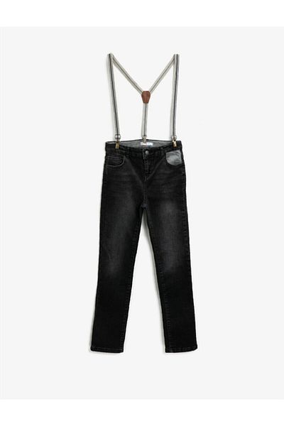 Koton Boy's Cotton Pocket Jeans