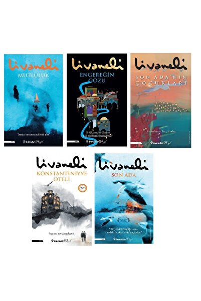 İnkılap Kitabevi Zülfü Livaneli-5 Kitap Set