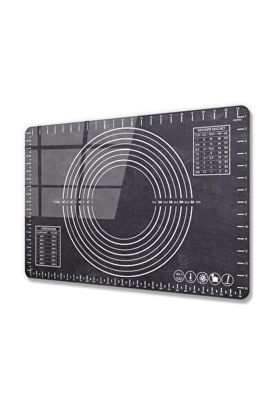 Decorita Blackboard Looking| Glass Dough Rolling Mat| 40cm X 60cm