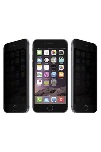 JACQUELYN Iphone 8 Uyumlu Siyah Kaplayan Hayalet Cam