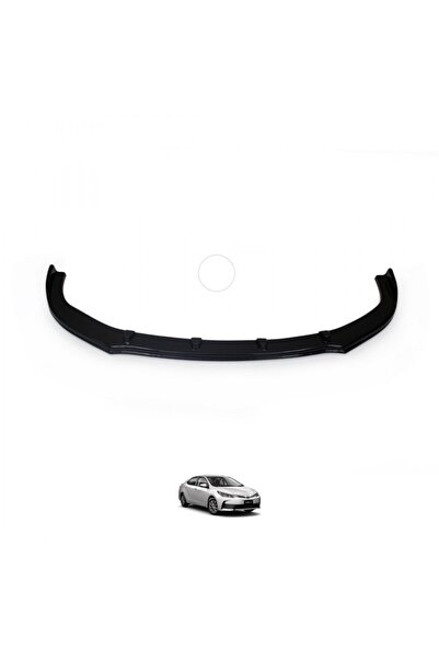 Cappafe Toyota Corolla 2013 2014 2015 2016 2017 2018 Model Ön Lip Siyah