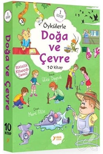 Yuva Yayınları 1. Sınıf Öykülerle Doğa Ve Çevre Seti (10 Kitap Takım) | Kolek...