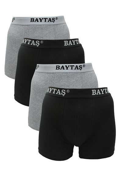 Baytas Ανδρικά 4 τεμάχια Mix Color Rikra Classic Boxers