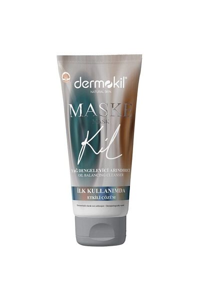 Dermokil Natural Skin Oil Balancing Purifying Face Mask 75 Ml