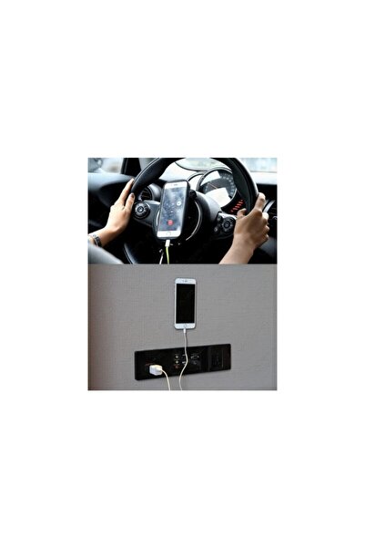 FırsatYeri 2li Flourish Lama Nano Kaydırmaz Güçlü Yapışkanlı Telefon Tutucu