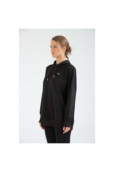 UMBRO Дамски черен спортен суитшърт Mae (vc0014-01)