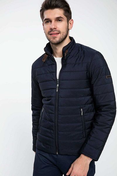DeFacto Men's Navy Blue Puffer Jacket - J0227Az.18Au.Nv64