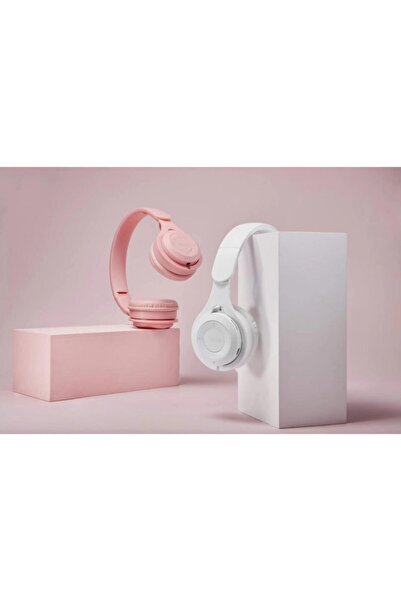 BLUPPLE M6 Bluetooth 5.0 Wireless Kablosuz Kulaküstü Stereo Kulaklık Usb Katlanabilir Kırmızı Genç