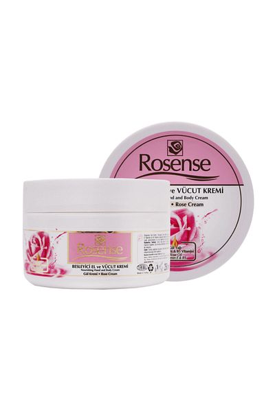 Rosense 250 ml Rose Jar Hand Cream